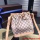 2017 Top Class Replica Louis Vuitton NOE BB Lady  Damier Azur Canvas Handbag for sale (2)_th.jpg